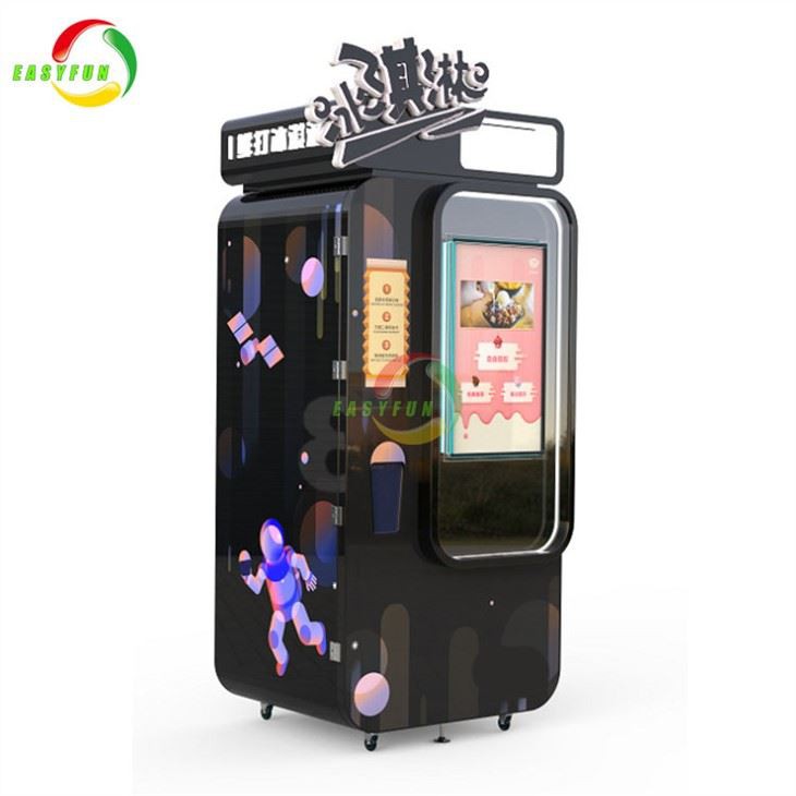 Attractive Vending Ice Cream Automatic Ice Cream Vending Machine